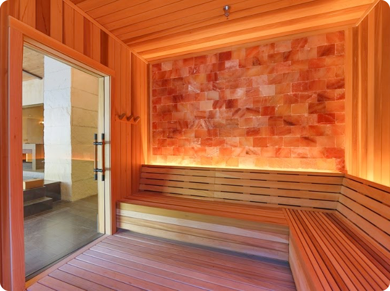 Custom Made Sauna Thailand with Glass Door